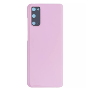 Back Cover With Camera Lens Compatible for Samsung Galaxy S20 - Pink